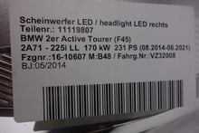 Load image into Gallery viewer, Frontscheinwerfer BMW F45 F46 7409110-01 Xenon Ein Stück (Rechts oder Links) SCH5812446418vw