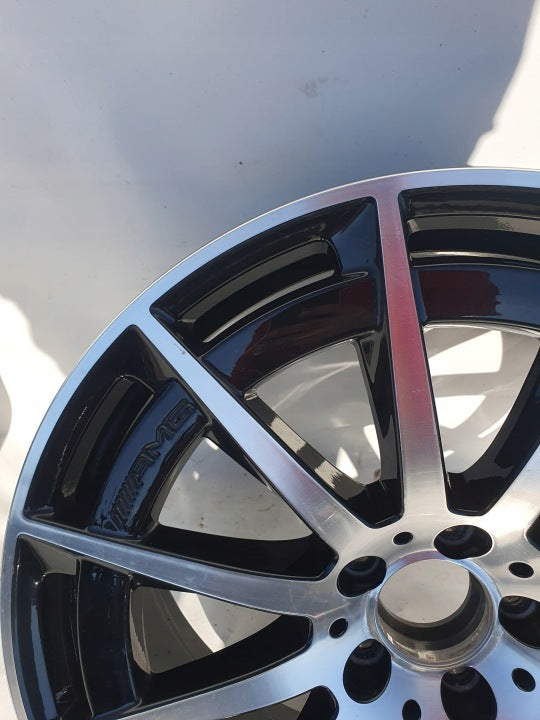 1x Alufelge 20 Zoll 8.5" 5x112 30ET A2934010900 Mercedes-Benz Amg Eqc Rim Wheel FEL9347573657vi