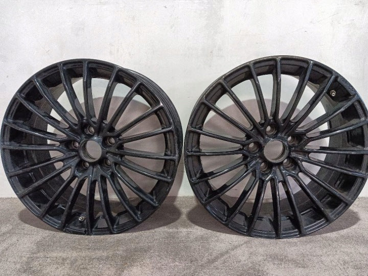 1x Alufelge 18 Zoll 8.0" 5x112 45ET Glanz Graphit Mg Rim Wheel FEL1859493899pg