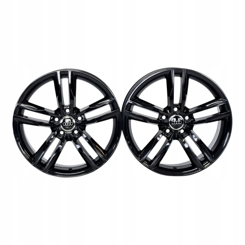 4x Alufelge 18 Zoll 8.0" 5x112 35ET Glanz Schwarz 8K0601025 Audi A4 B7 Rim Wheel FEL6694529644vs