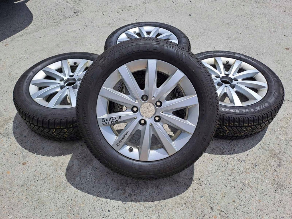4x Alufelge 16 Zoll 6.5" 5x112 49ET A2464010202 Mercedes-Benz Rim Wheel FEL3538188753zd