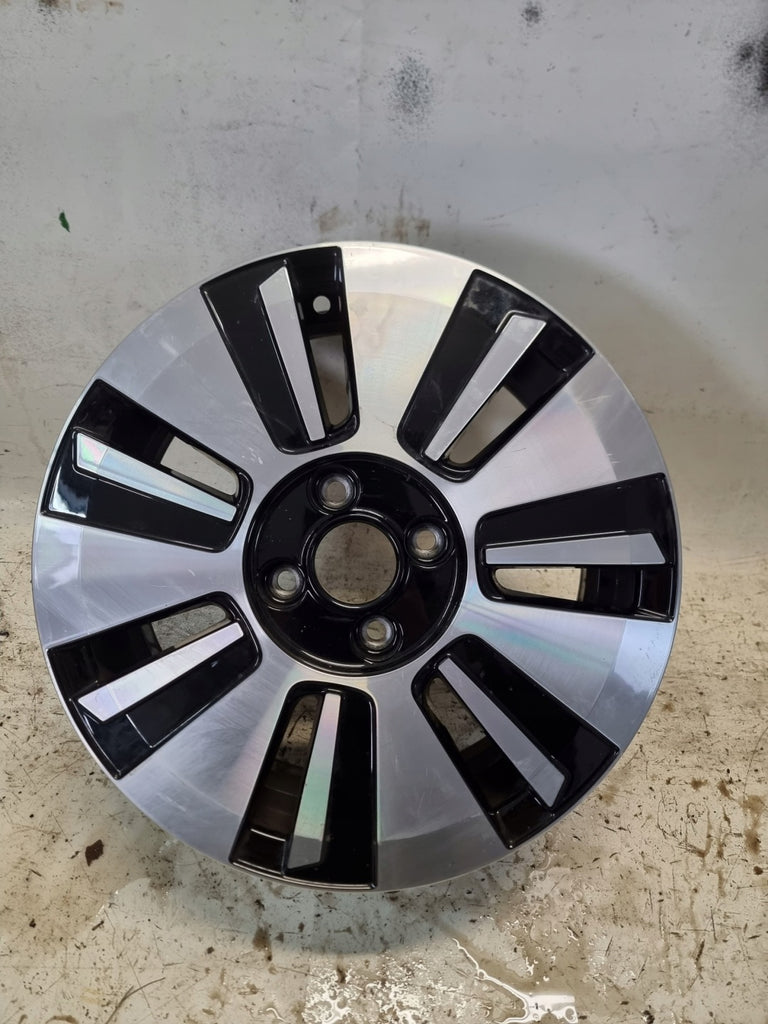 1x Alufelge 15 Zoll 5.0" 5x100 35ET 1S0601025AH VW Rim Wheel FEL8169881228tg