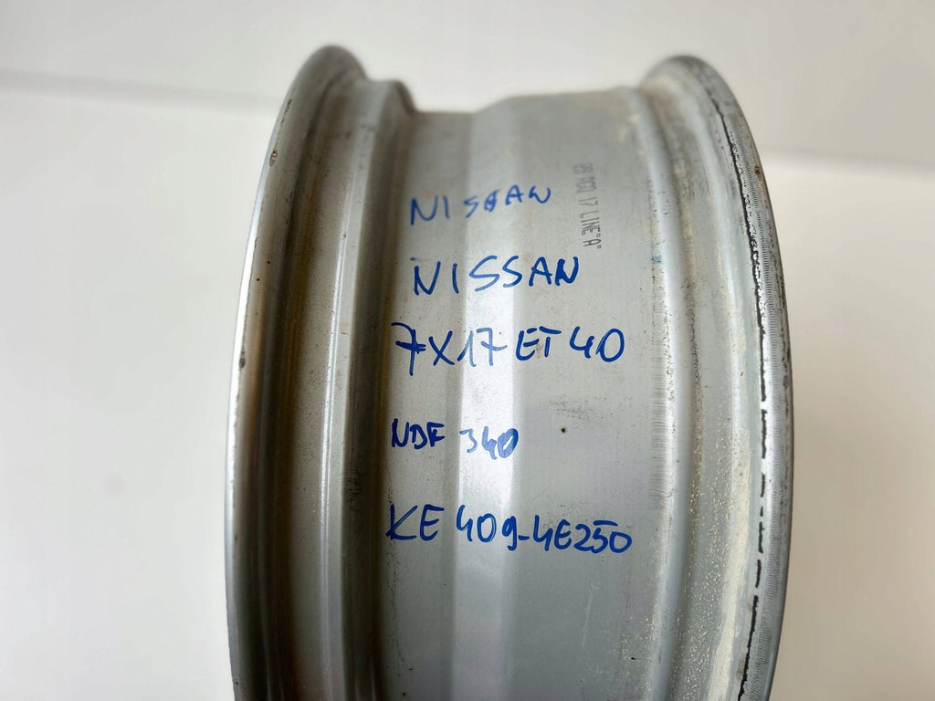 1x Alufelge 17 Zoll KE409-4E250 Nissan Qashqai I Rim Wheel FEL2253984174ux