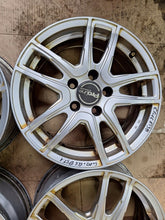 Laden Sie das Bild in den Galerie-Viewer, 4x Alufelge 16 Zoll 6.5" 5x112 38ET Audi Fabia II Golf Vii Rim Wheel FEL4335757591ok
