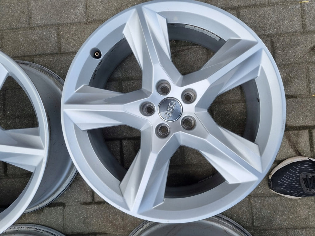 4x Alufelge 19 Zoll 8.0" 5x112 28ET Glanz Silber 4M0601025F Audi Q7 Rim Wheel FEL6727058085oj