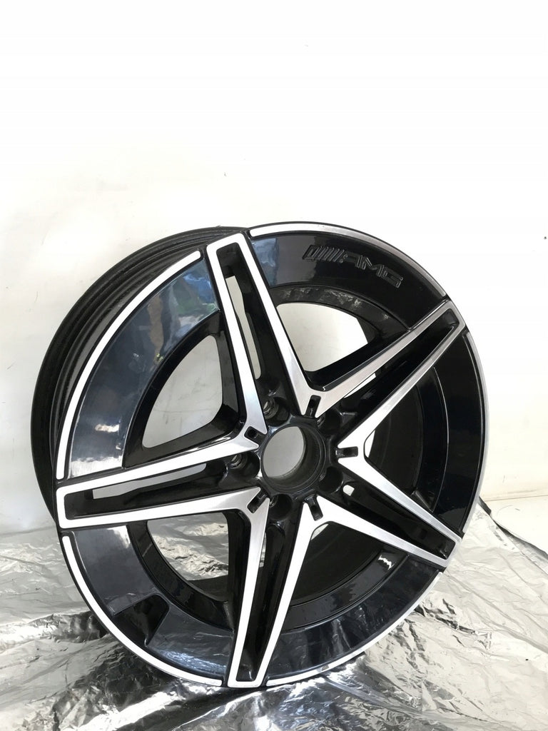 1x Alufelge 18 Zoll 7.5" 5x112 Glanz A2064011700 Mercedes-Benz W206 Rim Wheel