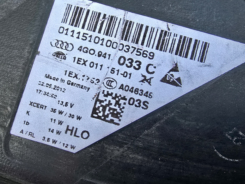 Frontscheinwerfer Audi A6 C7 4G0941033C Full LED Links Scheinwerfer Headlight SCH7773646312we