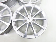 Laden Sie das Bild in den Galerie-Viewer, 4x Alufelge 17 Zoll 6.5" 5x112 44ET Glanz Silber A1774010300 Mercedes-Benz W177 FEL9436093022ce
