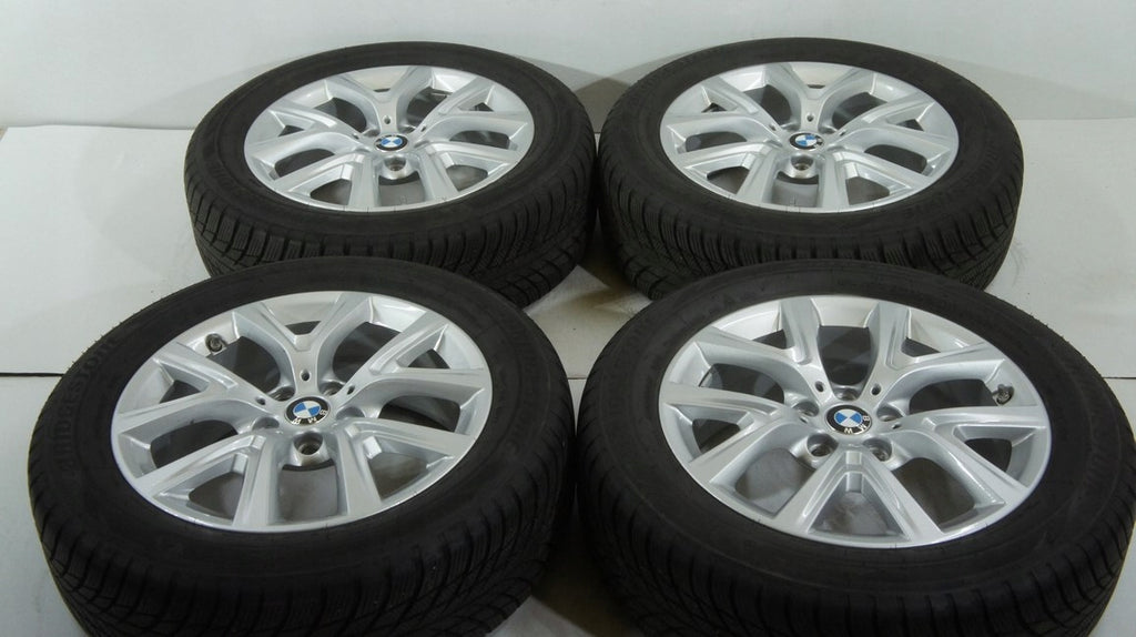 4x Alufelge 17 Zoll 6.5" 5x112 39ET Glanz Silber 6856076 BMW Rim Wheel FEL7457473545kz