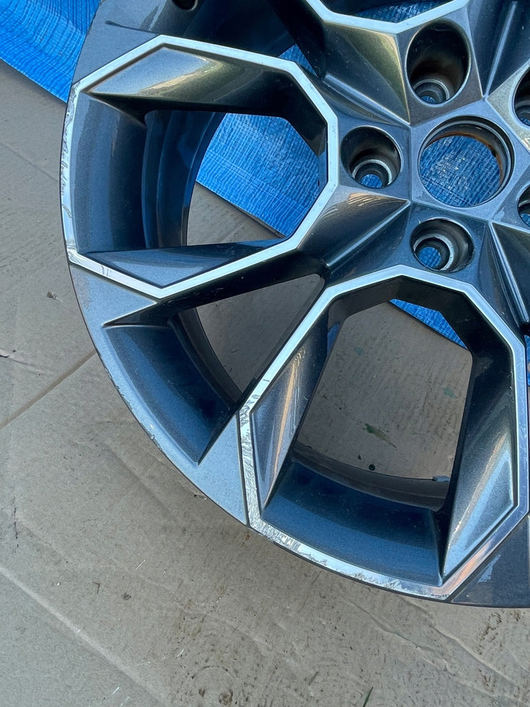 1x Alufelge 19 Zoll 7.5" 5x112 51ET 5E0601025CG Skoda Octavia Iii Rim Wheel