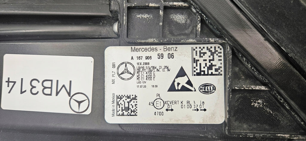 Frontscheinwerfer Mercedes-Benz Gle A1679065906 LED Links Scheinwerfer Headlight SCH4349621198pb