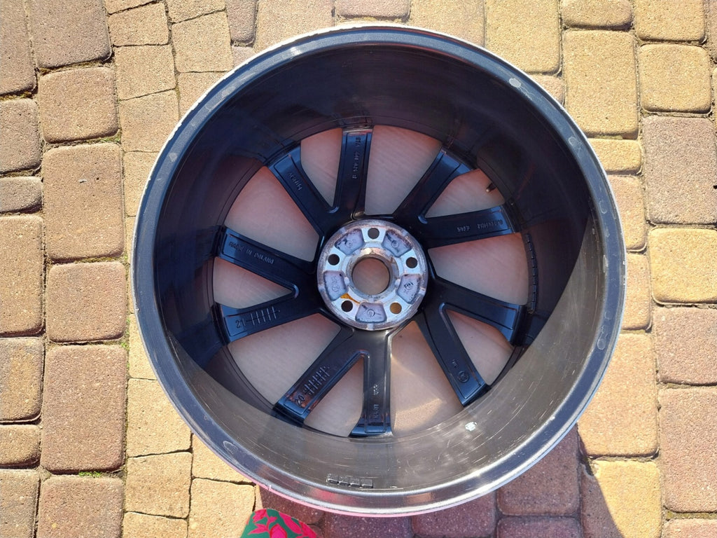 1x Alufelge 19 Zoll 8.0" 5x112 45ET Schwarz 57A601025R Skoda Karoq Rim Wheel FEL2258733249vt