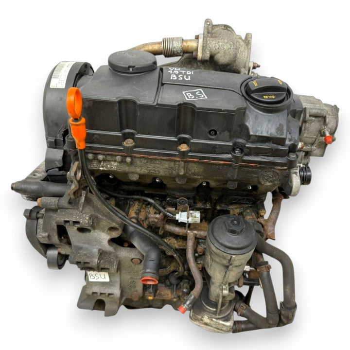 Motor VW Caddy III BSU 1.9 TDI 75PS 55kW 124TKm 2003 Diesel Engine Komplett MOT7080114695ok