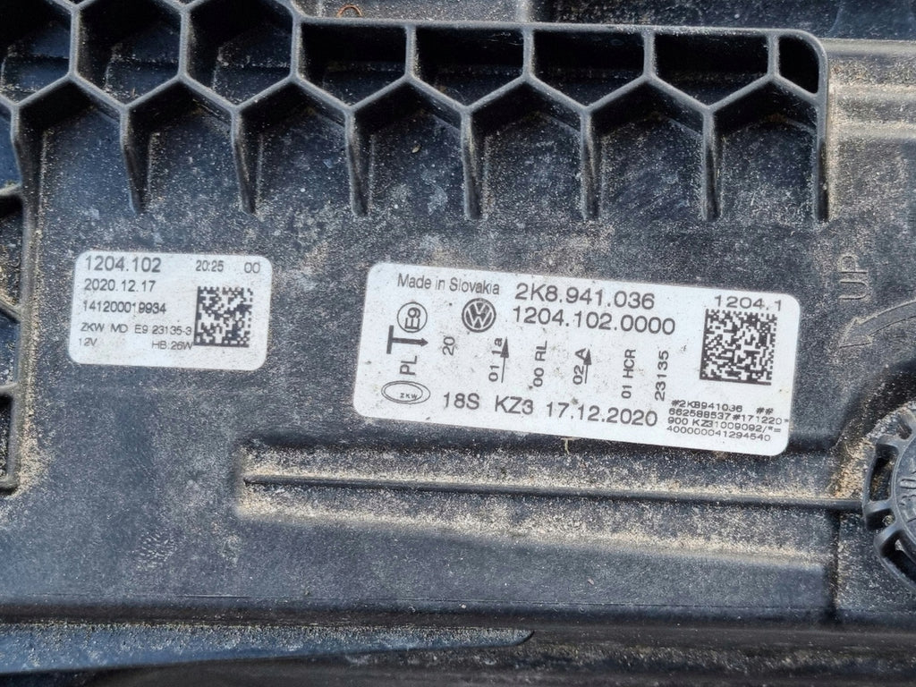 Frontscheinwerfer VW Caddy LED Rechts Scheinwerfer Headlight SCH7376323904au