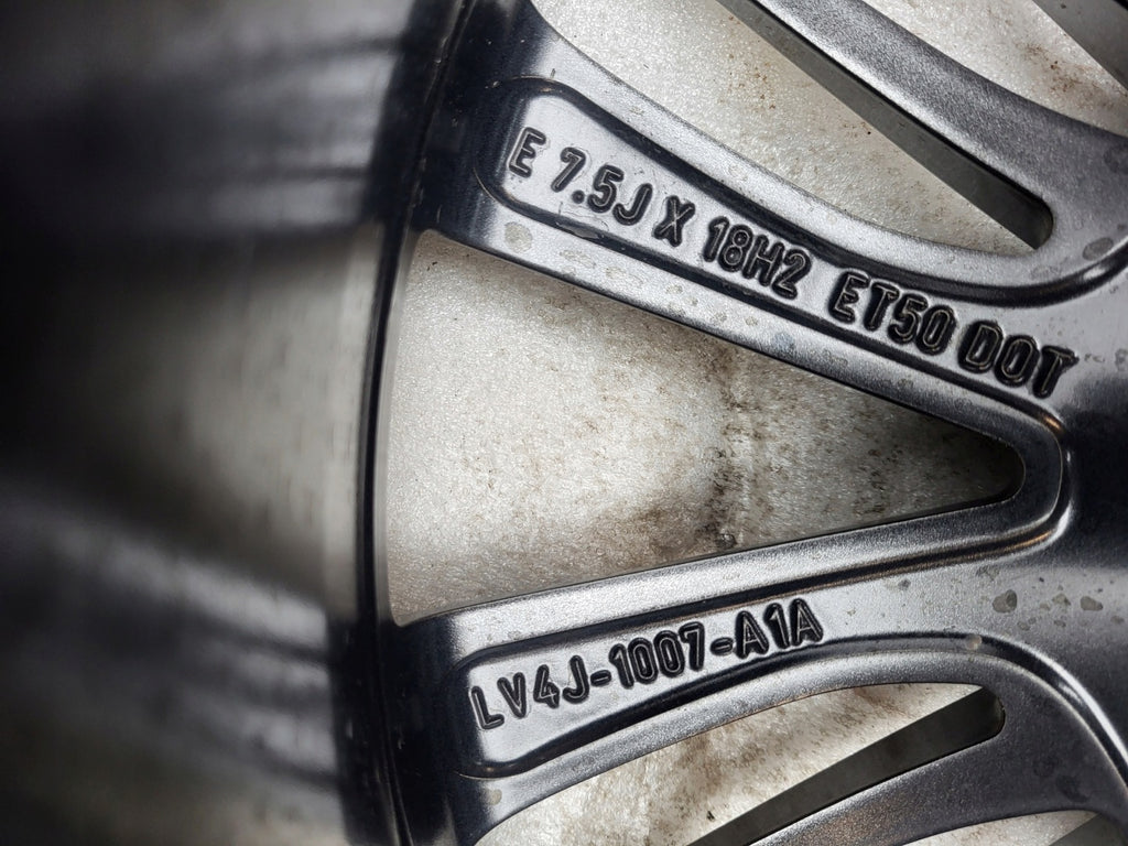 1x Alufelge 18 Zoll 7.5" 5x108 50ET Matt Grau LV4J-1007-A1A Ford Kuga Iii FEL6332178691co