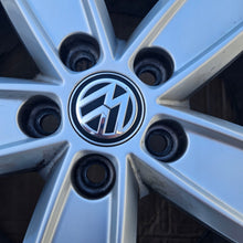 Laden Sie das Bild in den Galerie-Viewer, 1x Alufelge 15 Zoll 5.5" 5x100 40ET Glanz Silber KBA50416 VW Polo Rim Wheel FEL1270932648ft