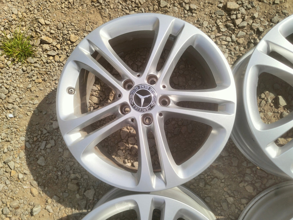 4x Alufelge 17 Zoll 6.5" 5x112 44ET Mercedes-Benz Rim Wheel FEL8218286737dd