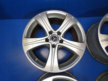 Laden Sie das Bild in den Galerie-Viewer, 4x Alufelge 17 Zoll 7.5" 5x112 40ET Glanz Schwarz Mercedes-Benz W213 W205 FEL8530344355dd
