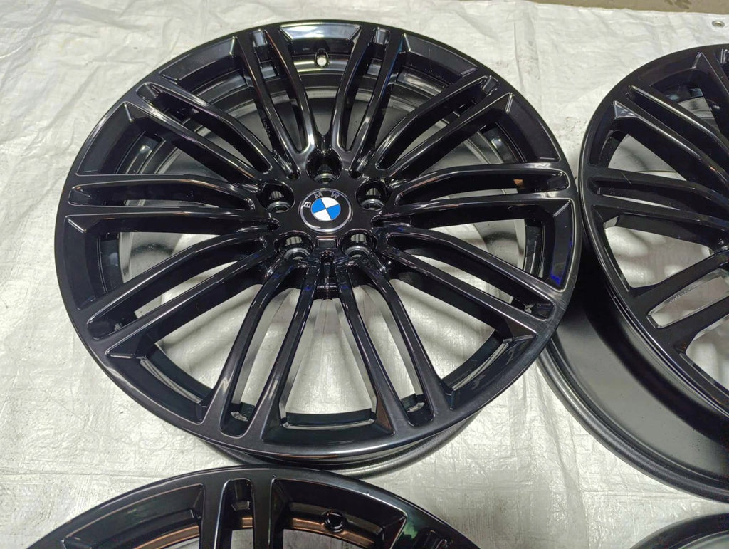 4x Alufelge 19 Zoll 8.0" 5x112 30ET Glanz Graphit 7856925 BMW 5 G31 G30 Mg FEL2700711383oa