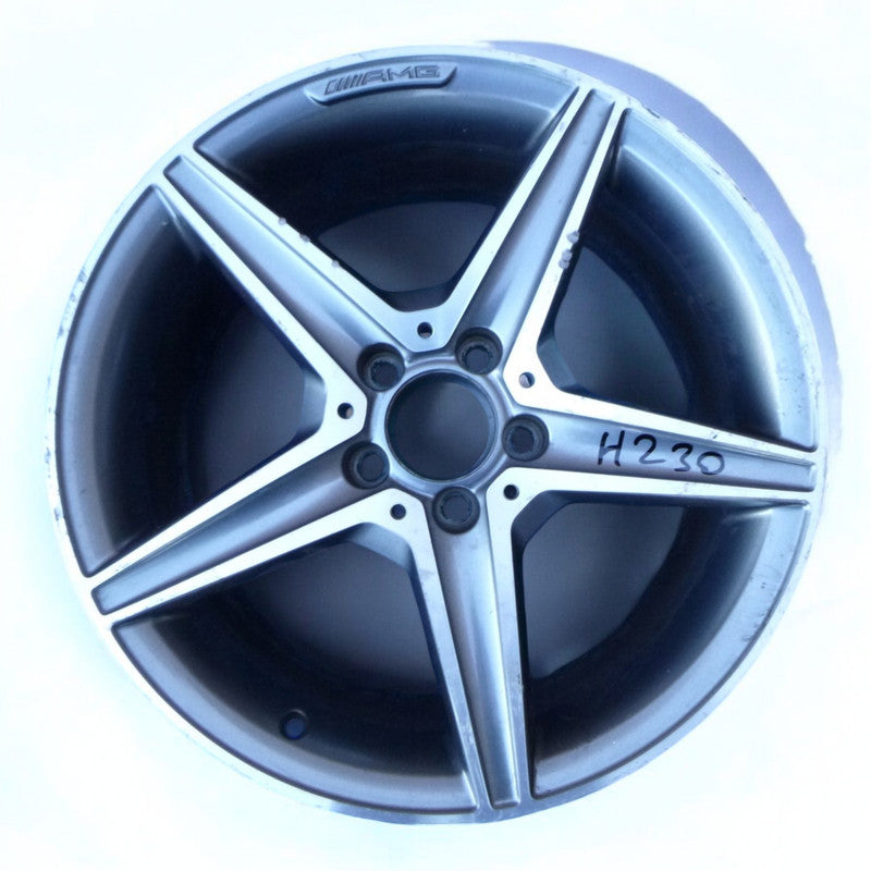 1x Alufelge 18 Zoll 8.5" 5x112 49ET A2054011200 Mercedes-Benz Amg Rim Wheel