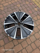 Load image into Gallery viewer, 1x Alufelge 19 Zoll 7.0" 5x108 41ET Glanz Schwarz 9856563280 Citroën Ds4 Ii FEL3023267144gu