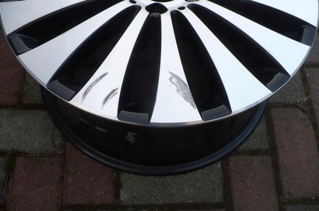 1x Alufelge 18 Zoll 9.0" 5x112 53ET Glanz Schwarz A2134014800 Mercedes-Benz FEL9958621630ao