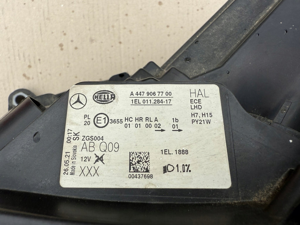 Frontscheinwerfer Mercedes-Benz Vito W447 A4479067700 Links Headlight SCH7853120654qx