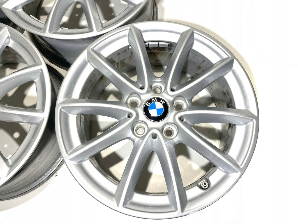 4x Alufelge 16 Zoll 7.0" 5x112 52ET Glanz Silber 6855080 BMW F45 F46 Rim Wheel FEL8672046800nv