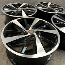 Laden Sie das Bild in den Galerie-Viewer, 4x Alufelge 18 Zoll 7.5" 5x112 51ET Glanz Grau 5F0601025E Mg Leon Rim Wheel FEL1115442671gp