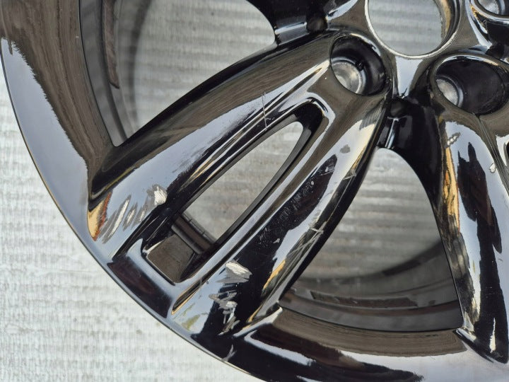 1x Alufelge 17 Zoll 7.0" 5x112 54ET Glanz Schwarz 6856057BLA Mini F56 F55 FEL8219983300sh