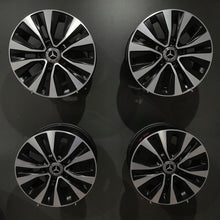 Load image into Gallery viewer, 4x Alufelge 16 Zoll 6.5" 5x112 44ET Matt Schwarz A1774010000 Mercedes-Benz W177 FEL4061750551jq