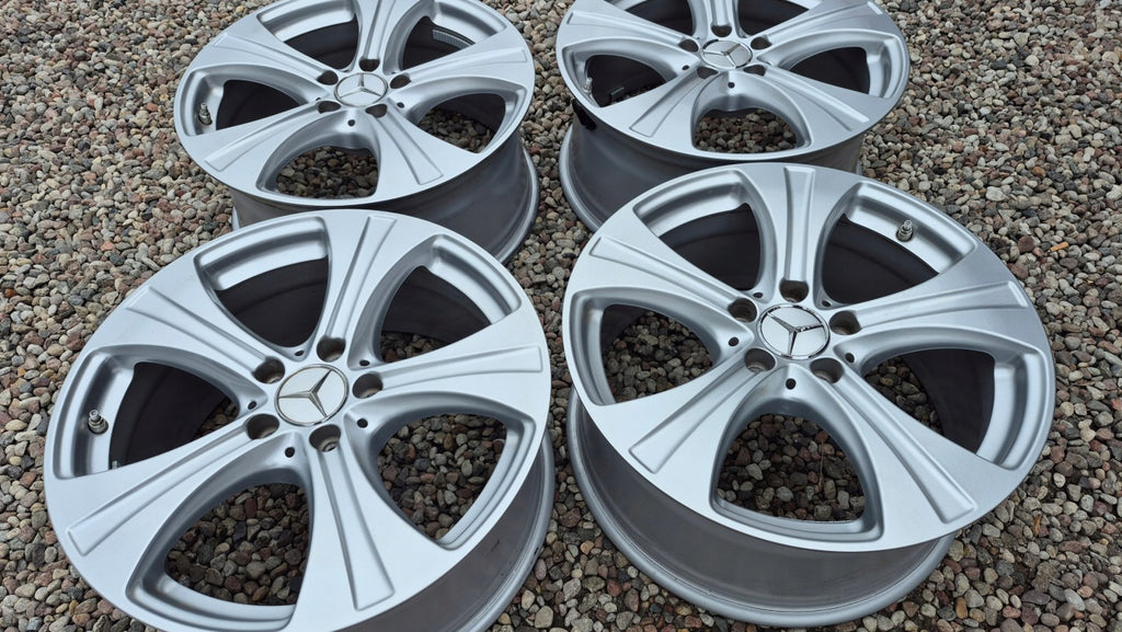 4x Alufelge 18 Zoll 8.0" 5x112 38ET Glanz Silber A2534010800 Mercedes-Benz Glc FEL5359219245ol