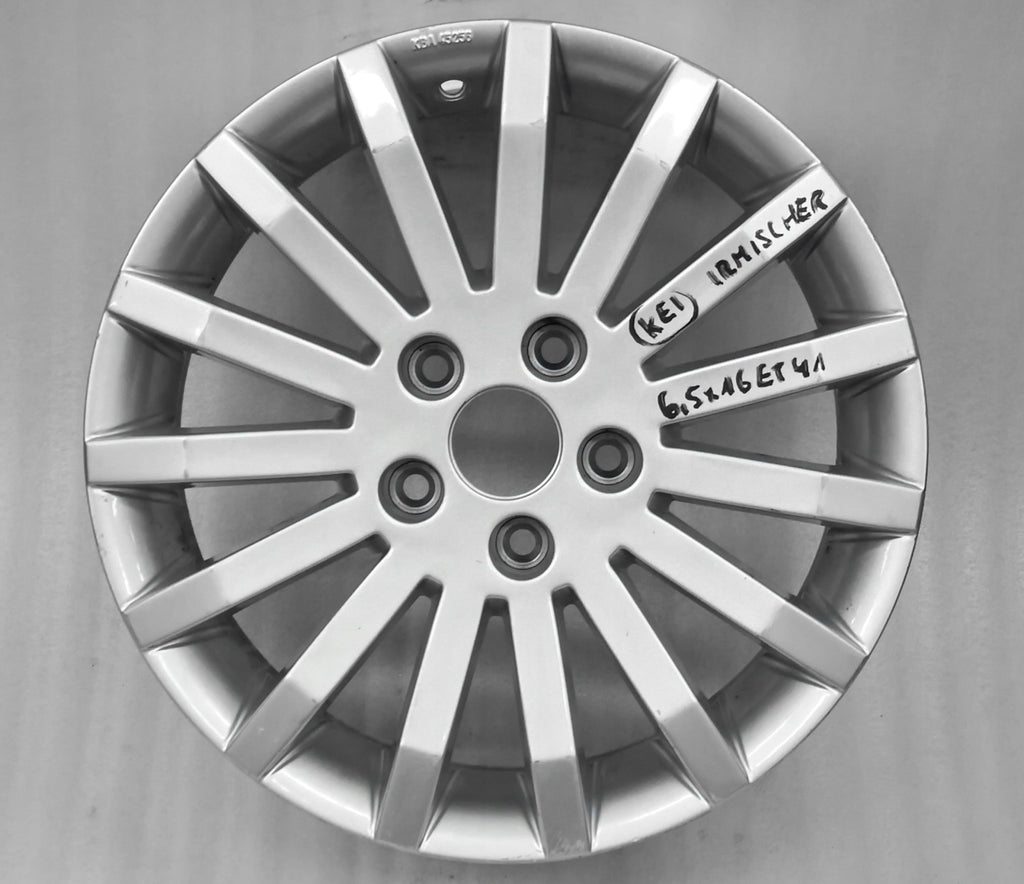 1x Alufelge 16 Zoll 6.5" 5x110 41ET 76110500 KBA45256 Irmscher Astra H Rim Wheel FEL2439168226lr