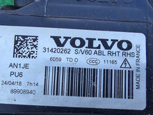 Load image into Gallery viewer, Frontscheinwerfer Volvo S60 V60 31420262 Bi-Xenon Rechts Scheinwerfer Headlight SCH8847830080gv