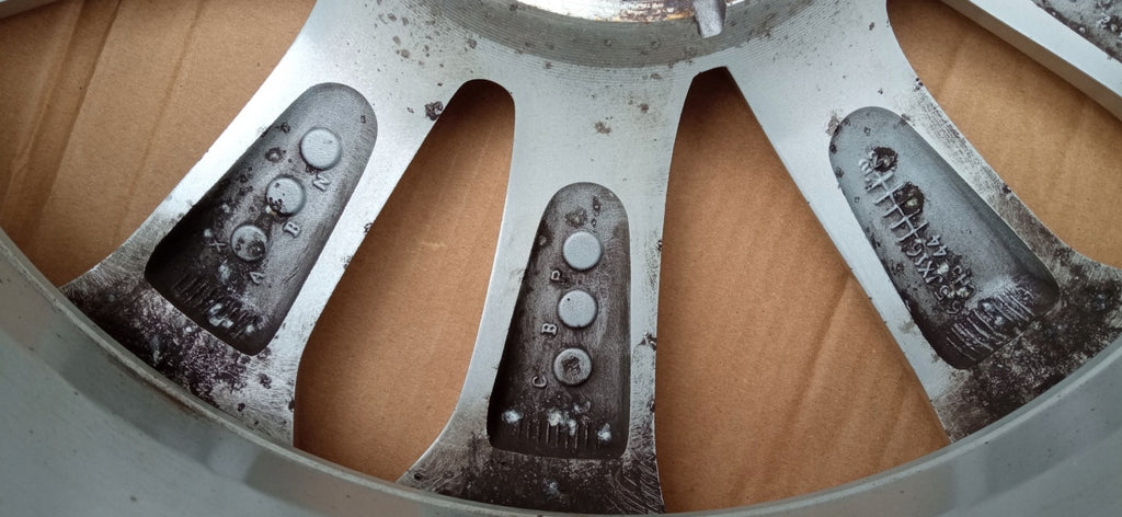 1x Alufelge 16 Zoll 6.5" 5x114.3 44ET Glanz Graphit 403007532 Mg Rim Wheel FEL6041851859iu