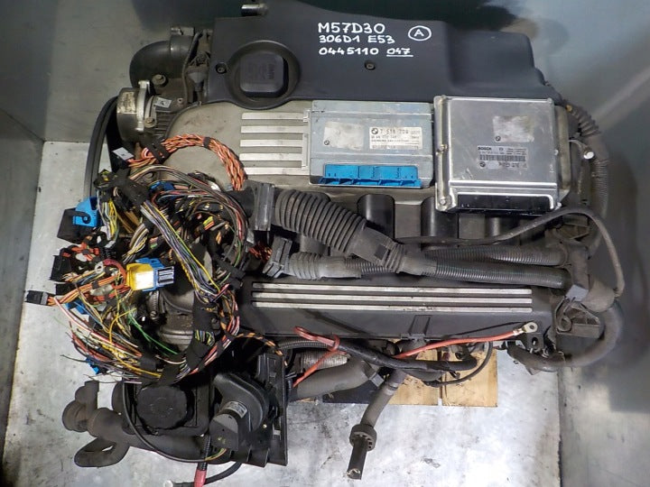 Motor BMW X5 E53 M57D30 306D1 3.0 184PS Diesel Engine Komplett MOT9545516360sy