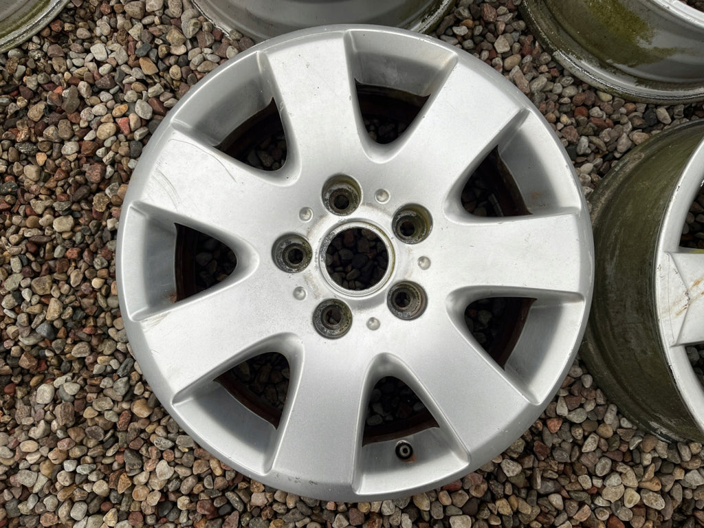 1x Alufelge 16 Zoll 6.5" 5x120 51ET 7H0601025E VW Rim Wheel FEL8528785990hp