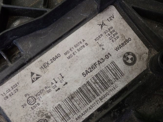 Frontscheinwerfer BMW 5 G31 G30 5A26FA3-01 Full LED Links Scheinwerfer Headlight SCH1673619252rt