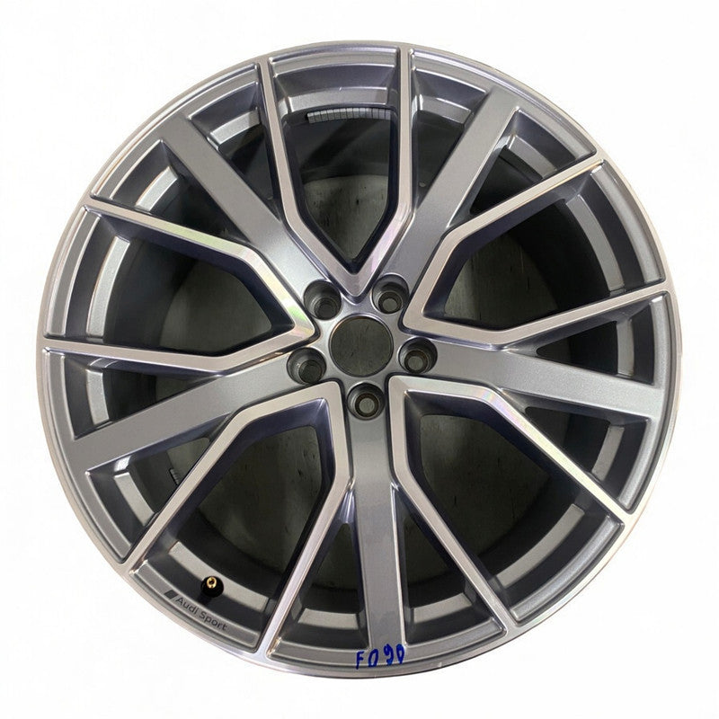 1x Alufelge 21 Zoll 9.5" 5x112 36ET Glanz Silber 4KE601025C Audi E-Tron Mg