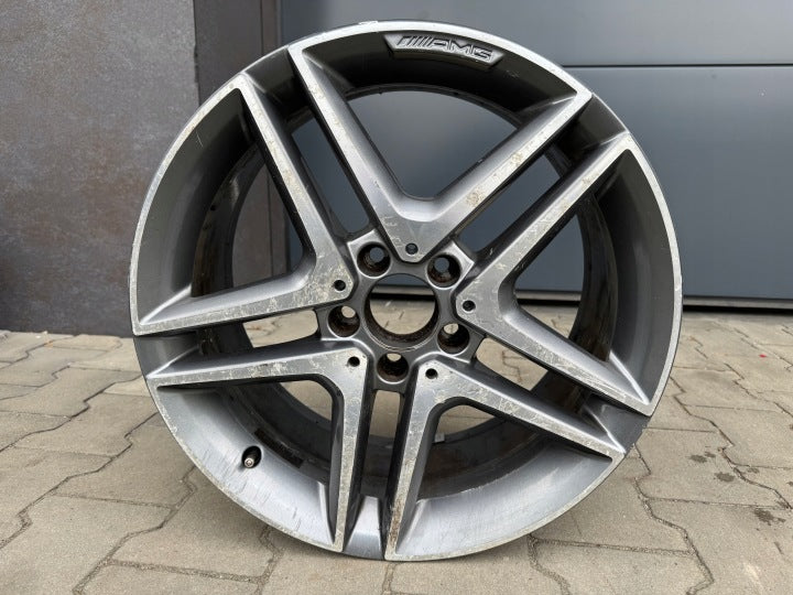 1x Alufelge 18 Zoll 8.0" 5x112 48ET A1764010000 Mercedes-Benz Amg Rim Wheel FEL9015951968ty