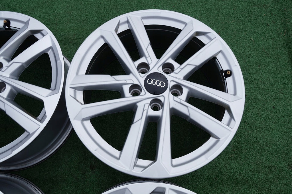 4x Alufelge 17 Zoll 6.5" 5x112 43ET Glanz Silber 8Y0601025L Audi A3 Rim Wheel FEL3828784717fw