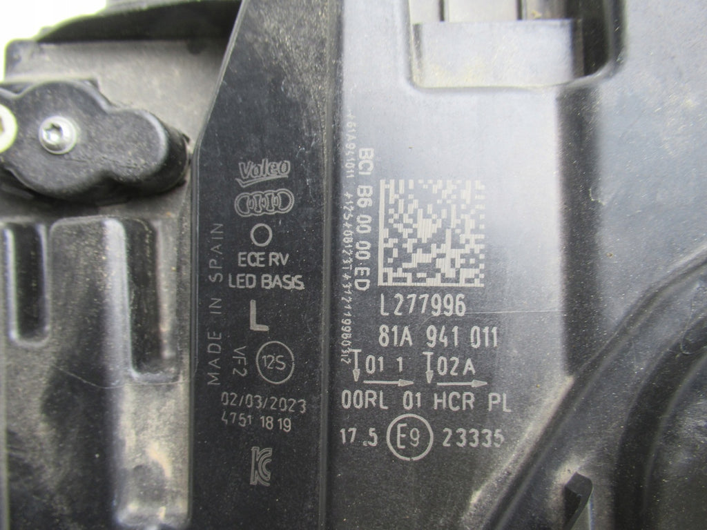 Frontscheinwerfer Audi Q2 81A941011 LED Links Scheinwerfer Headlight