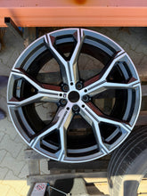 Load image into Gallery viewer, 1x Alufelge 21 Zoll 10.5" 5x120 43ET Schwarz 8071999 BMW X5 Rim Wheel FEL2020383452fa