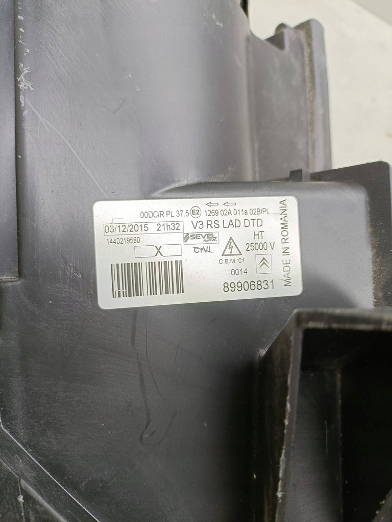 Frontscheinwerfer Citroën C8 89906831 Rechts Scheinwerfer Headlight SCH4801728913bk