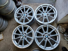 Laden Sie das Bild in den Galerie-Viewer, 4x Alufelge 17 Zoll 7.5" 5x112 27ET Glanz Silber 6868217 BMW Rim Wheel FEL7676628600eu