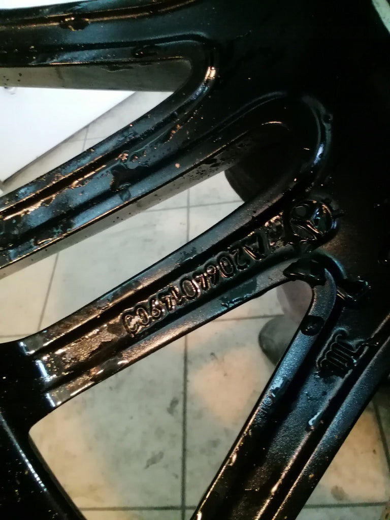 1x Alufelge 18 Zoll 7.5" 5x112 40ET Glanz Schwarz A2064014900 Mercedes-Benz Amg FEL7558539069al