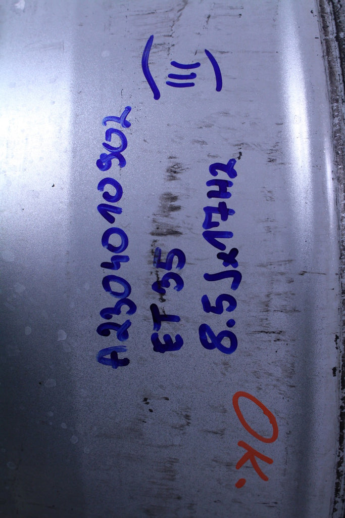 1x Alufelge 17 Zoll 8.5" 5x112 35ET Matt Silber A2304010902 Mercedes-Benz R230 FEL9732099431fd