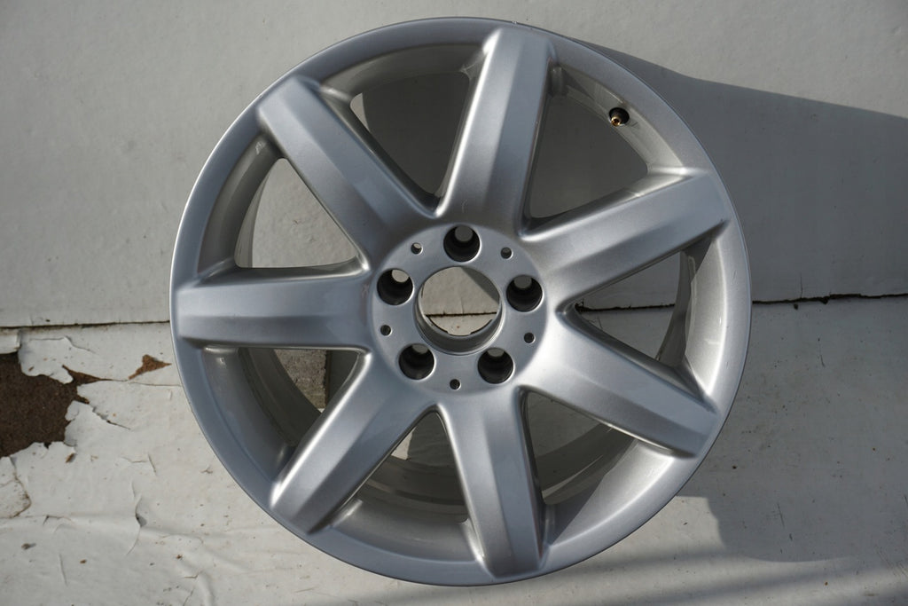 1x Alufelge 17 Zoll 8.5" 5x112 35ET Matt Silber A2304010902 Mercedes-Benz