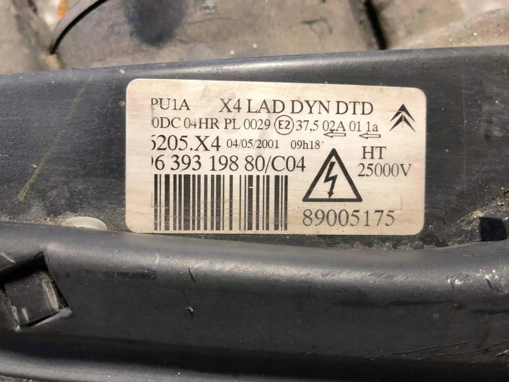 Frontscheinwerfer Citroën C5 I 9639319880 Xenon Rechts Scheinwerfer Headlight SCH7438343775qn