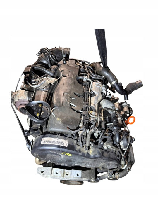 Motor VW Golf VI I CBD 2.0 TDI Diesel Engine Unkomplett MOT9393909988vn